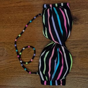 VS | Rainbow Bandeau Bikini Top